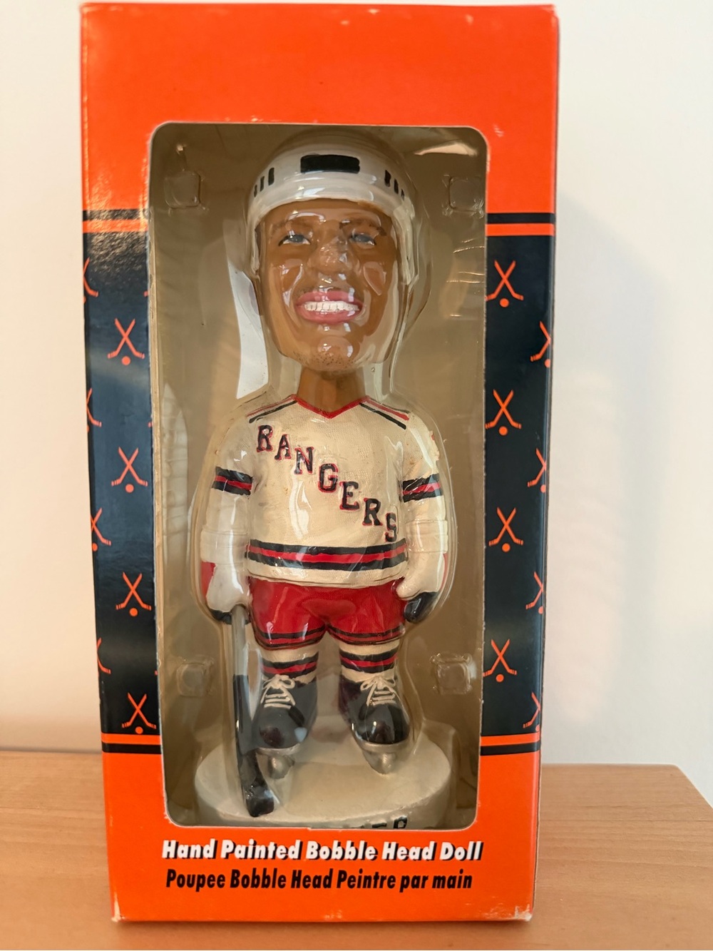 Mark Messier - New York Rangers Hand Painted Hockey Player Bobblehead